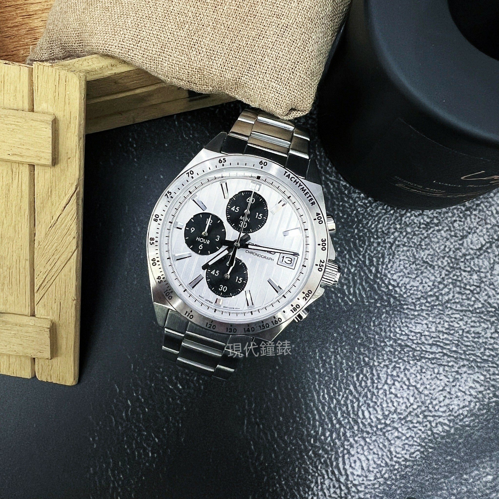 【SEIKO 精工】 CS系列 條紋設計帥氣型男腕錶 8T67-00Y0S  41mm 現代鐘錶