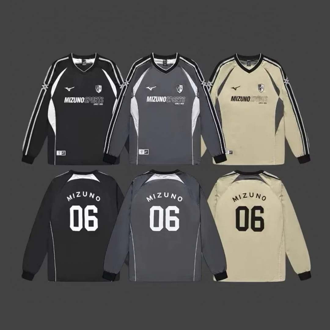 2024AW Mizuno Blokecore 美津濃 秋冬 長袖 足球衫 長T 現貨