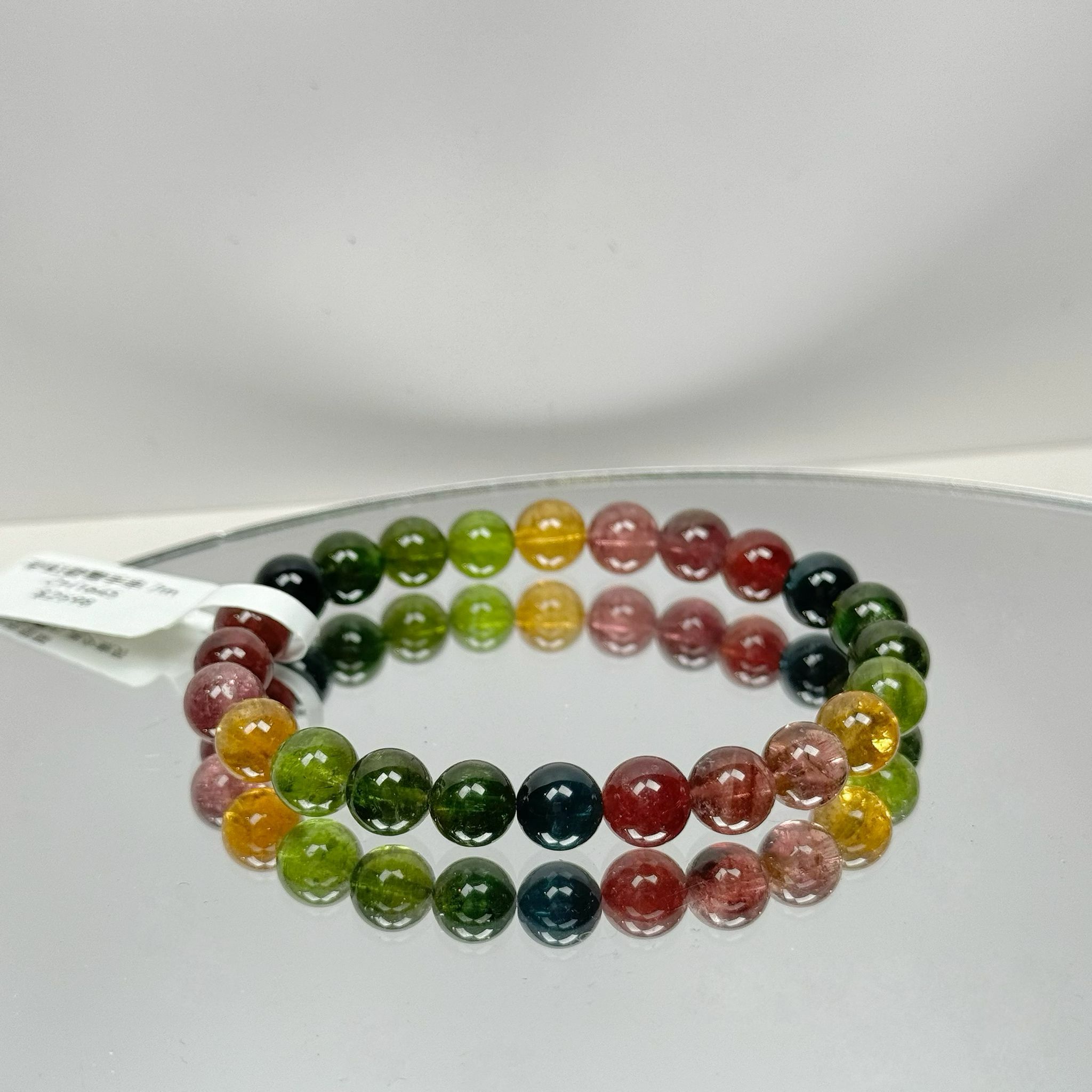 彩虹碧璽手串7m CH1645