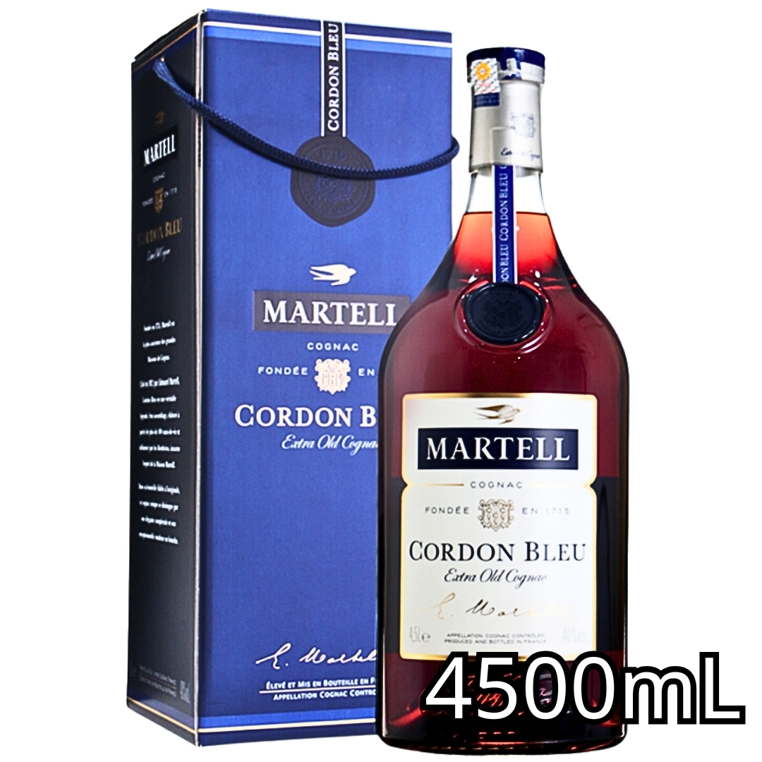 馬爹利 藍帶干邑白蘭地 4.5L (連倒酒器及搖架)