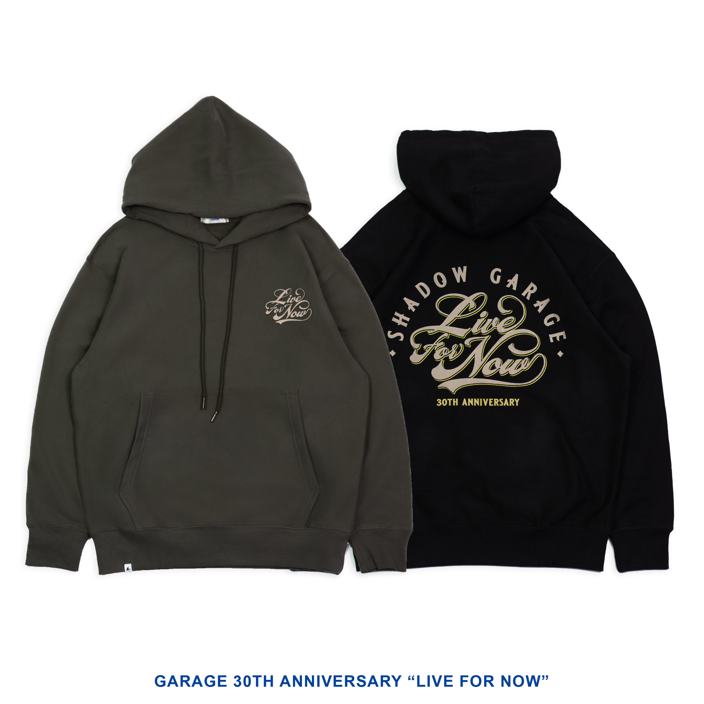 SHADOW 30TH Live For Now Hoodie / 三十週年"活在當下"刷毛帽T