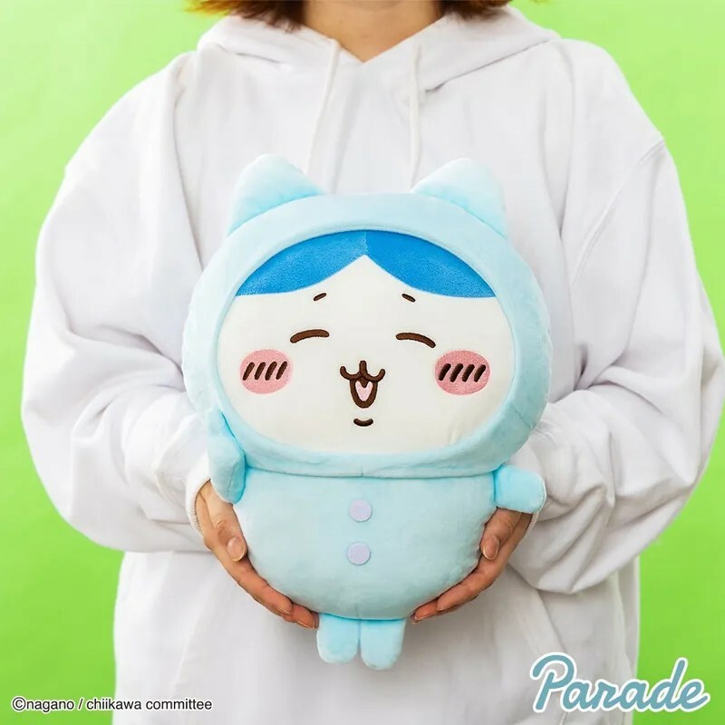 ISNEAKERS｜日本 Chiikawa 吉伊卡哇 睡衣派對 景品 大娃娃 30cm 吉伊 小八 烏薩奇 小桃