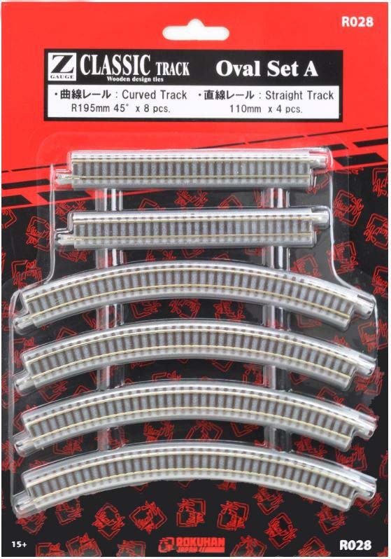 Rokuhan R028 Z規 經典軌道套裝橢圓形套裝 A