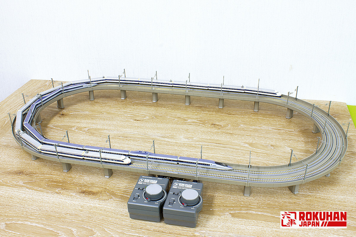 Rokuhan R095 Z規 H 雙軌高架橋軌道組