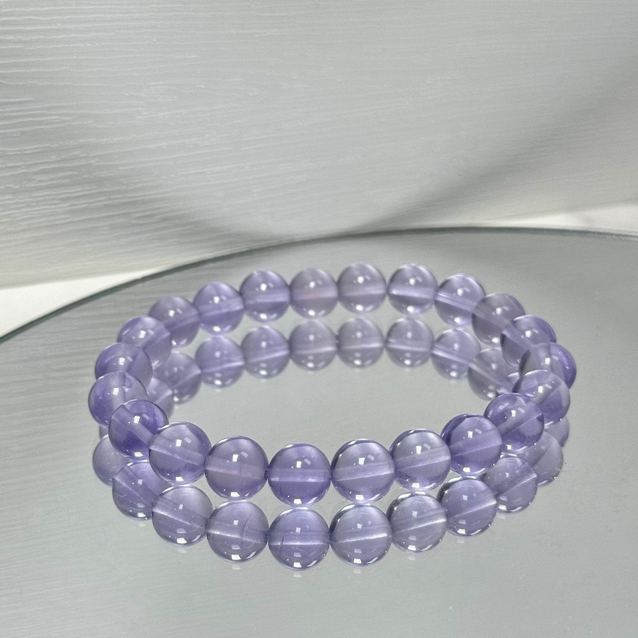 紫螢石手串8m CH1665
