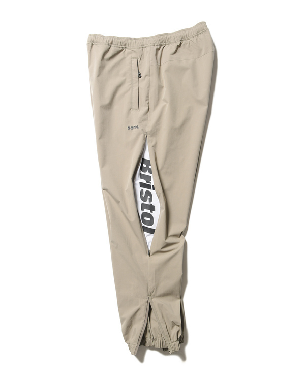 新作　FCRB Bristol VENTILATION PANTS ベージュ　S F.C.Real Bristol 25A/W VENTILATION RIBBED PANTS [ FCRB