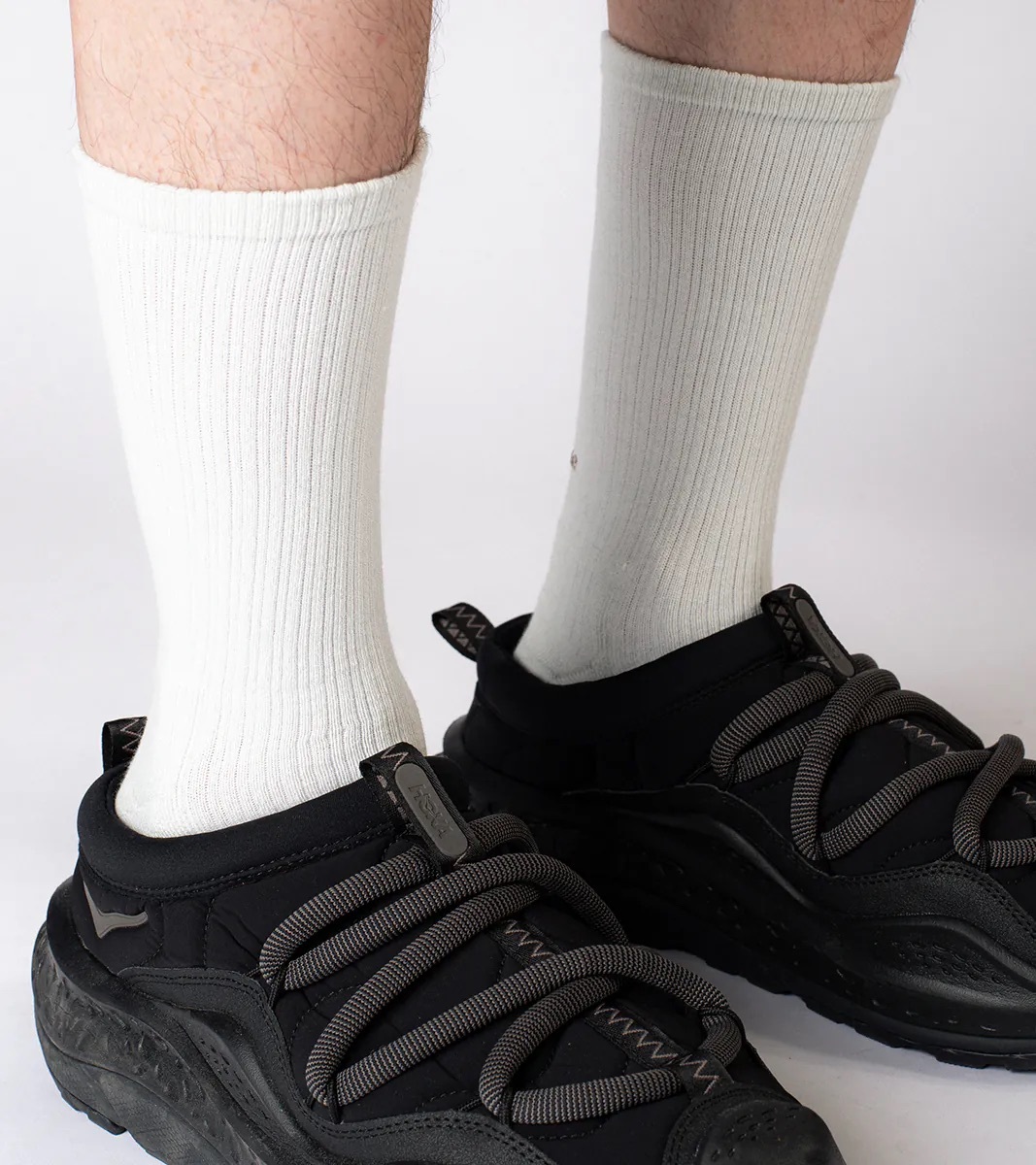 NOZZLE QUIZ Essential Crew Socks - Crescent