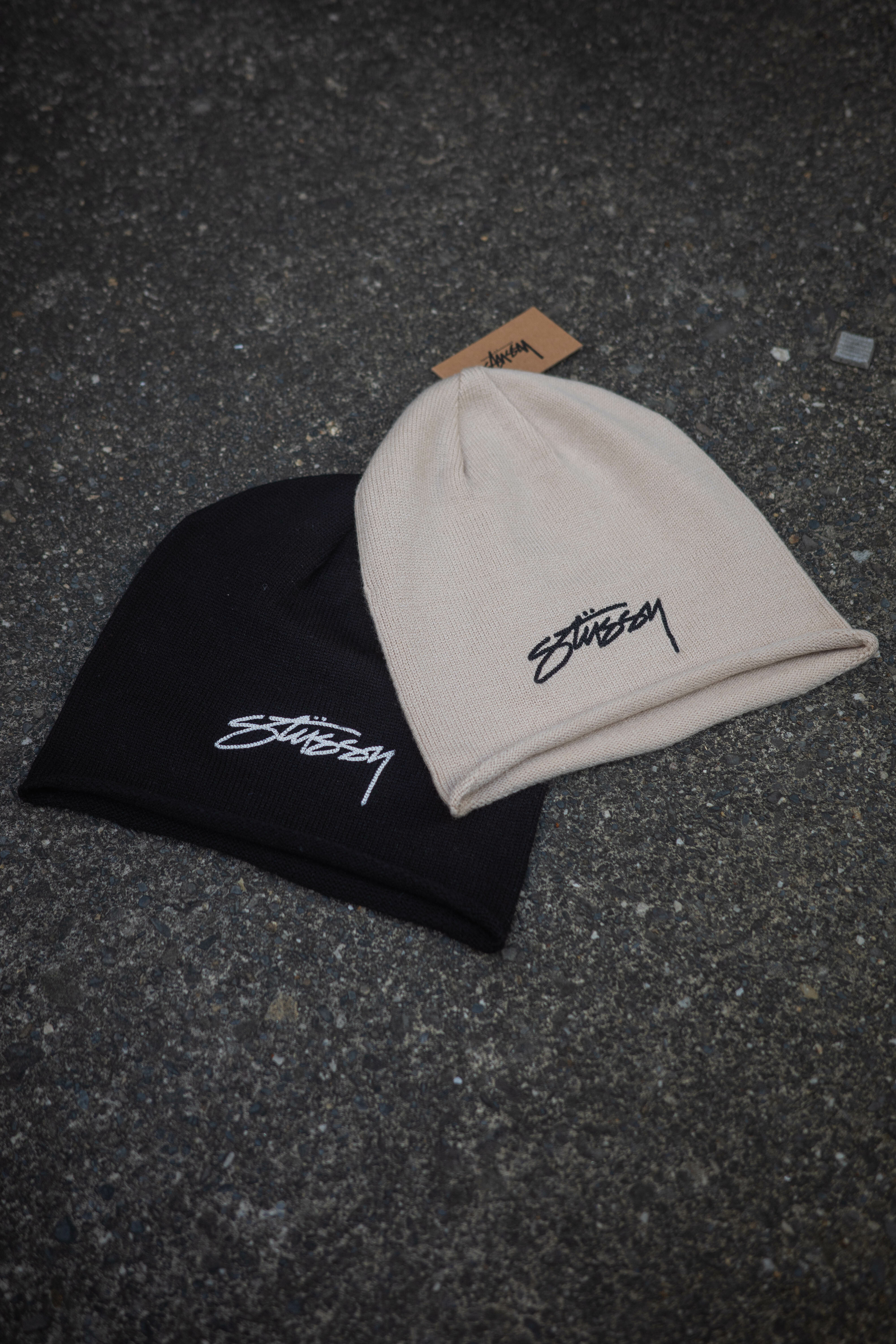 1321207 Stussy 2024aw Skullcap Rolled Edge 毛帽