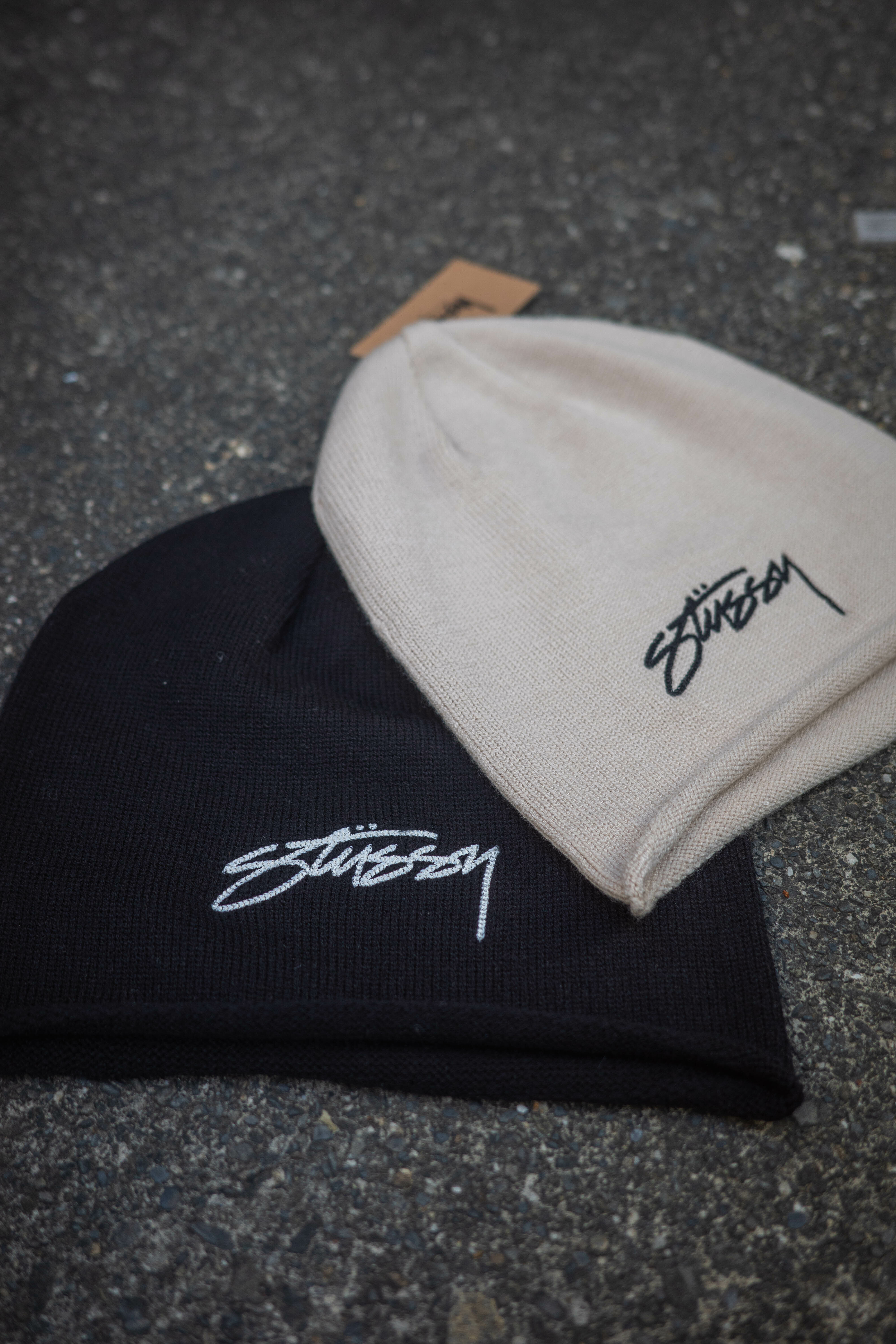 1321207 Stussy 2024aw Skullcap Rolled Edge 毛帽