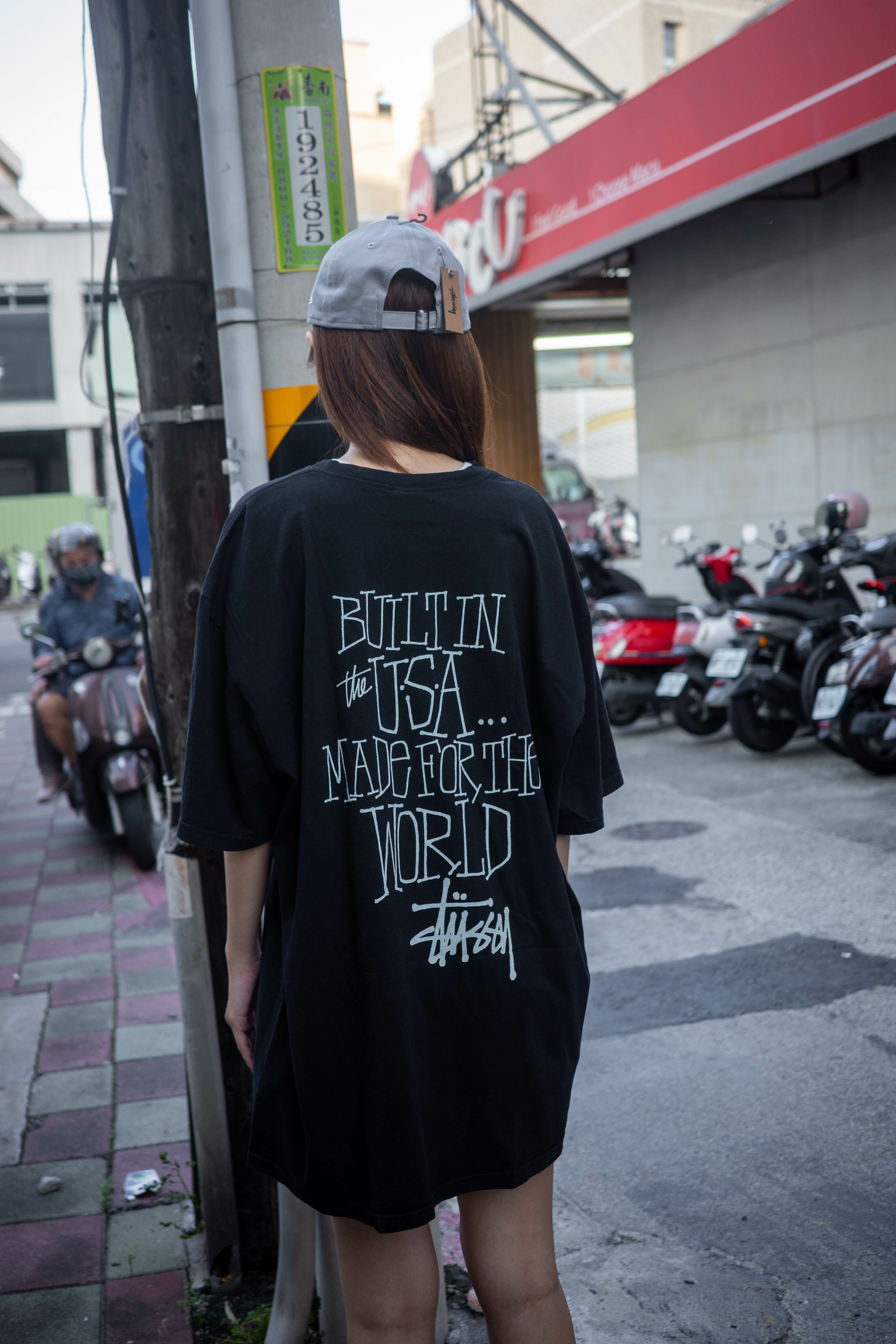 1905059 Stussy 2024aw Built in USA Pig.Dyed Tee