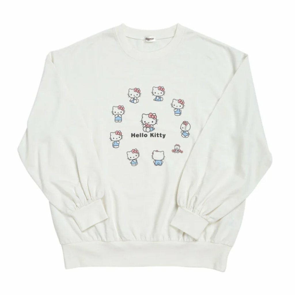 日本 Sanrio 長袖圓領薄衛衣