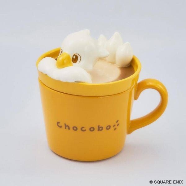 預訂 2025/4月 Final Fantasy Mug - Chocobo Latte Art Figure [Square Enix]