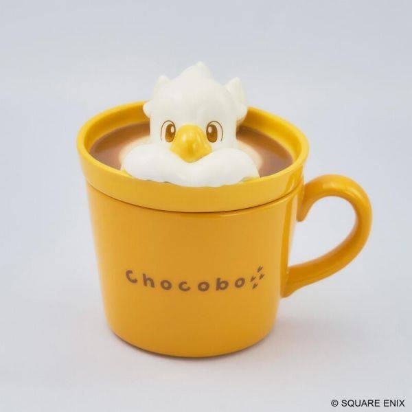 預訂 2025/4月 Final Fantasy Mug - Chocobo Latte Art Figure [Square Enix]