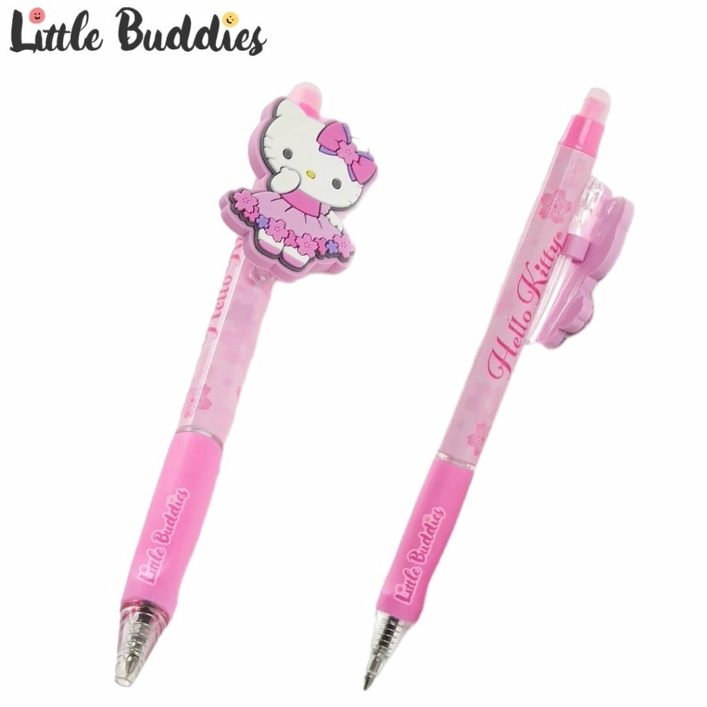 美版 Sanrio 公仔扣可擦式原子筆
