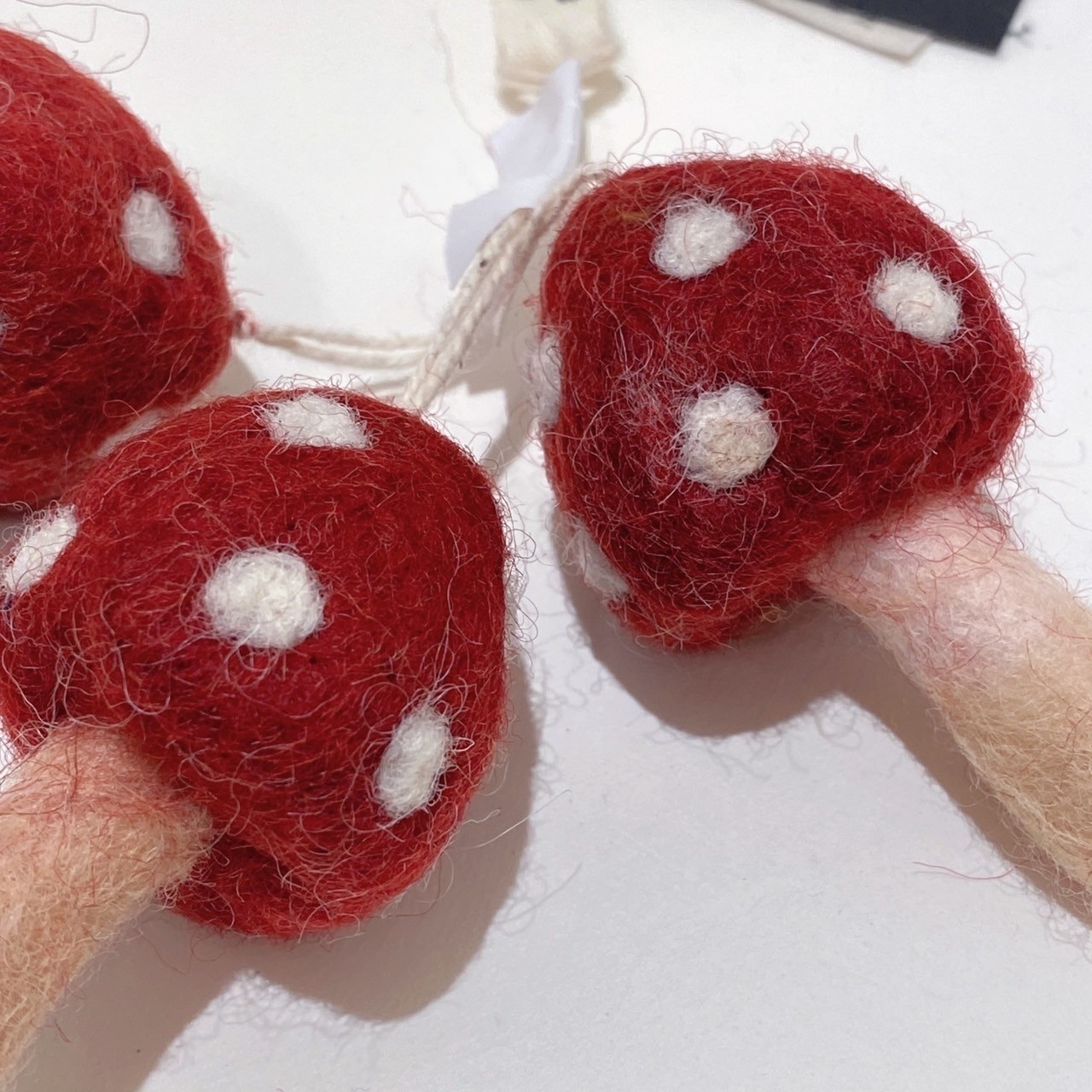 聖誕羊毛氈蘑菇（3入一組）