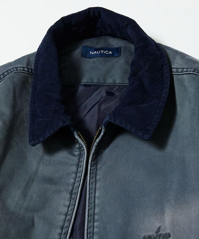 NAUTICA ブルゾンGarments Dyed Chino Zip NAUTICA Japan Garments Dyed Chino Zip Blouson (3Colors)