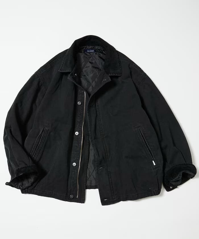 NAUTICA　/　ノーティカ　Crushed Duck Blouson NAUTICA Japan Crushed Duck Blouson Jacket (2Colors)