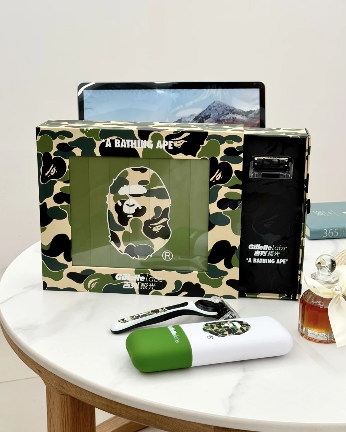 Gillette x Bape 聯名刮鬍刀 限定 禮盒組