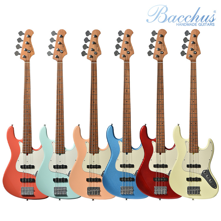 Bacchus WJB-1DX RSM/M 電貝斯 含原廠配件組（六色）
