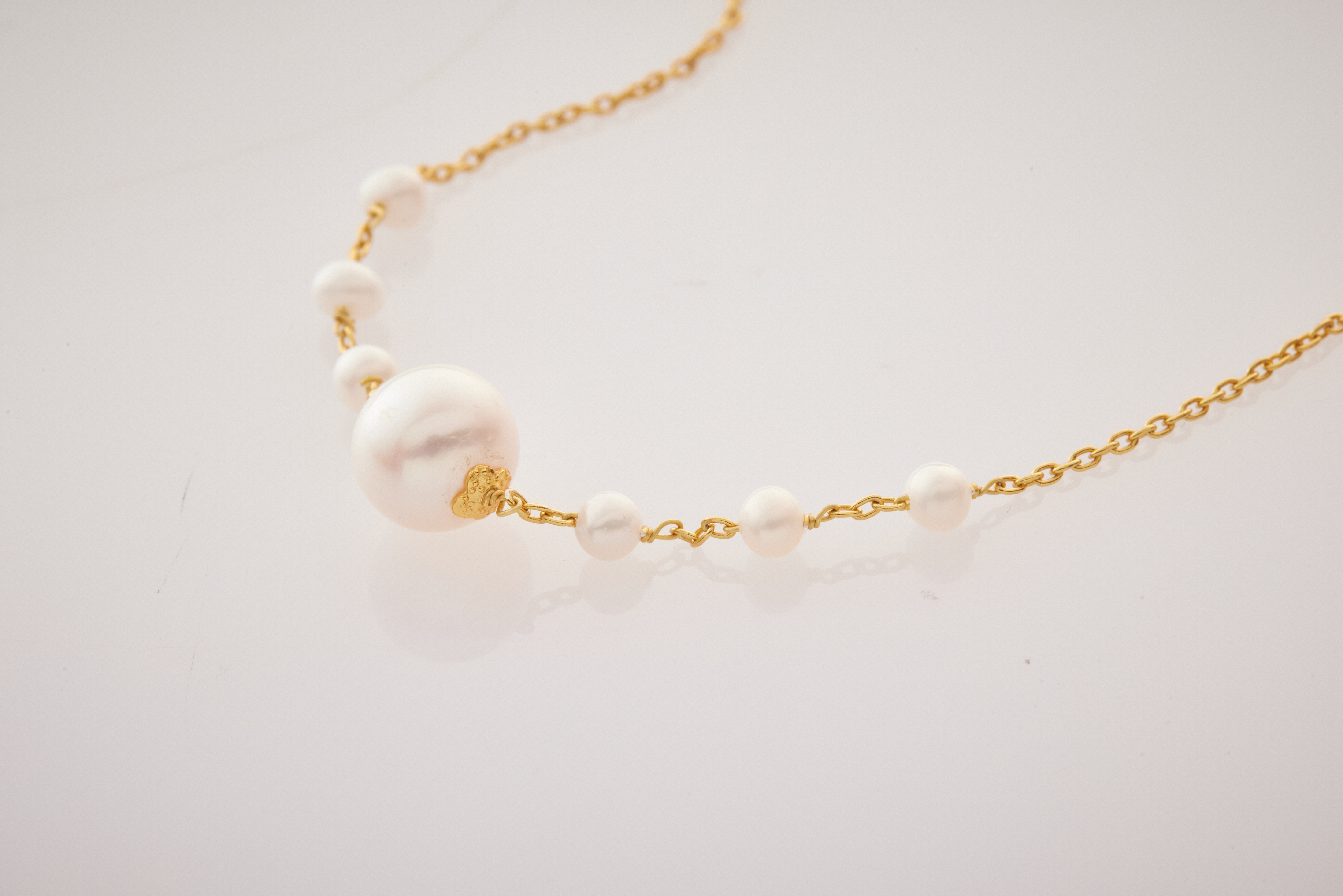 B239 | 純銀珍珠手鍊