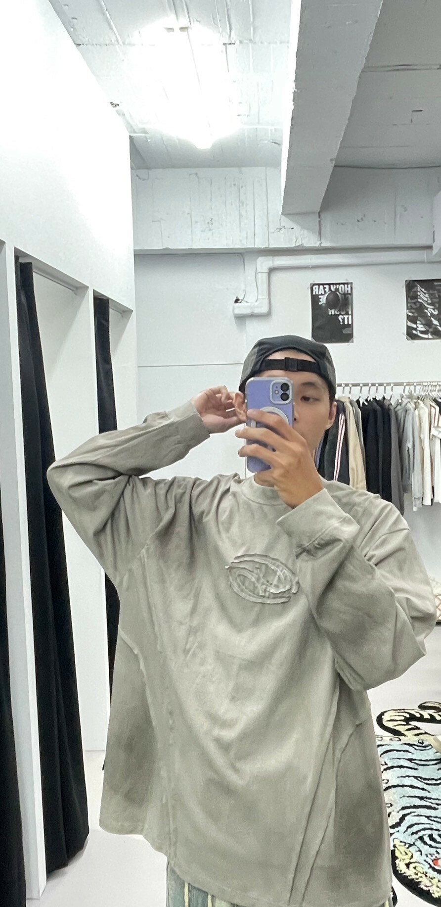 (Goal)AWSPIKYHEAD-T001 刷舊  長T AW6879