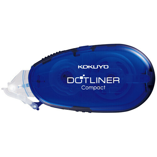 日本KOKUYO．DOTLINER Compact 強黏著 豆豆貼 雙面膠帶  DM4500
