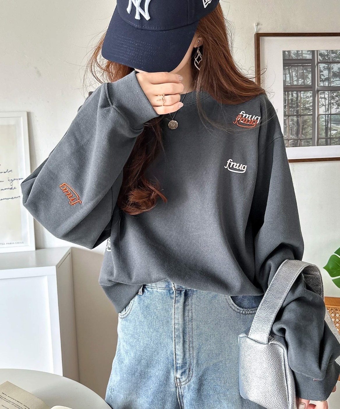 KTQ STORE ‧ JAVA 刺繡短拉絨襯裡上衣 四色