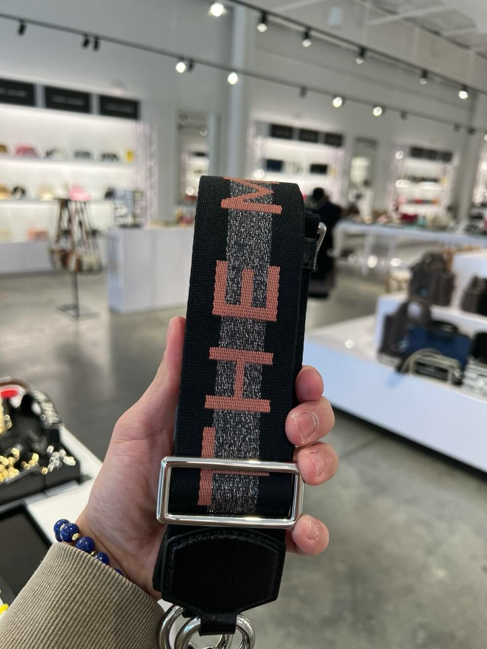 [U] MJ M0014087-273 THE LOGO WEBBING STRAP,MULTI COLOR, 191267897592 (UMJ1734)