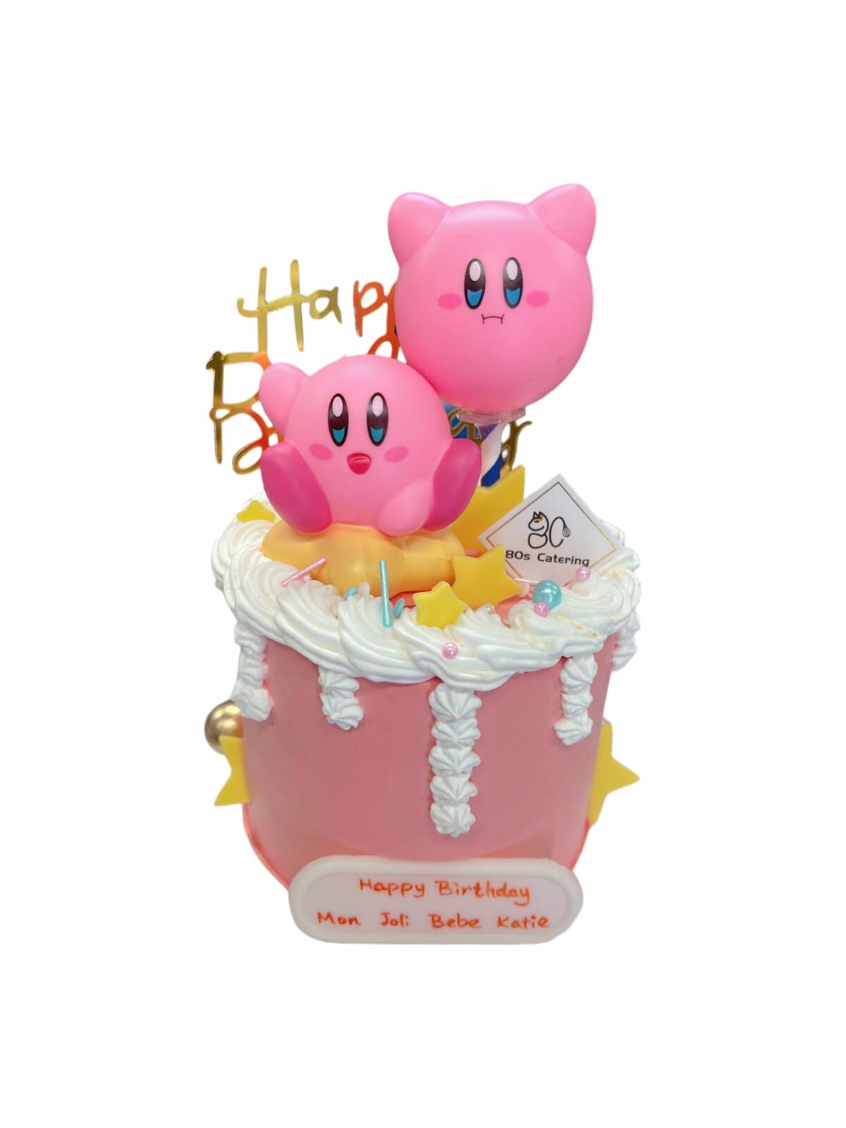 星之卡比主題蛋糕