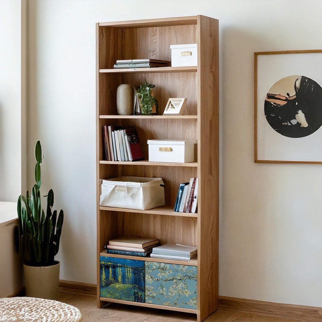 名畫摺疊收納盒｜莫內《睡蓮和柳樹》