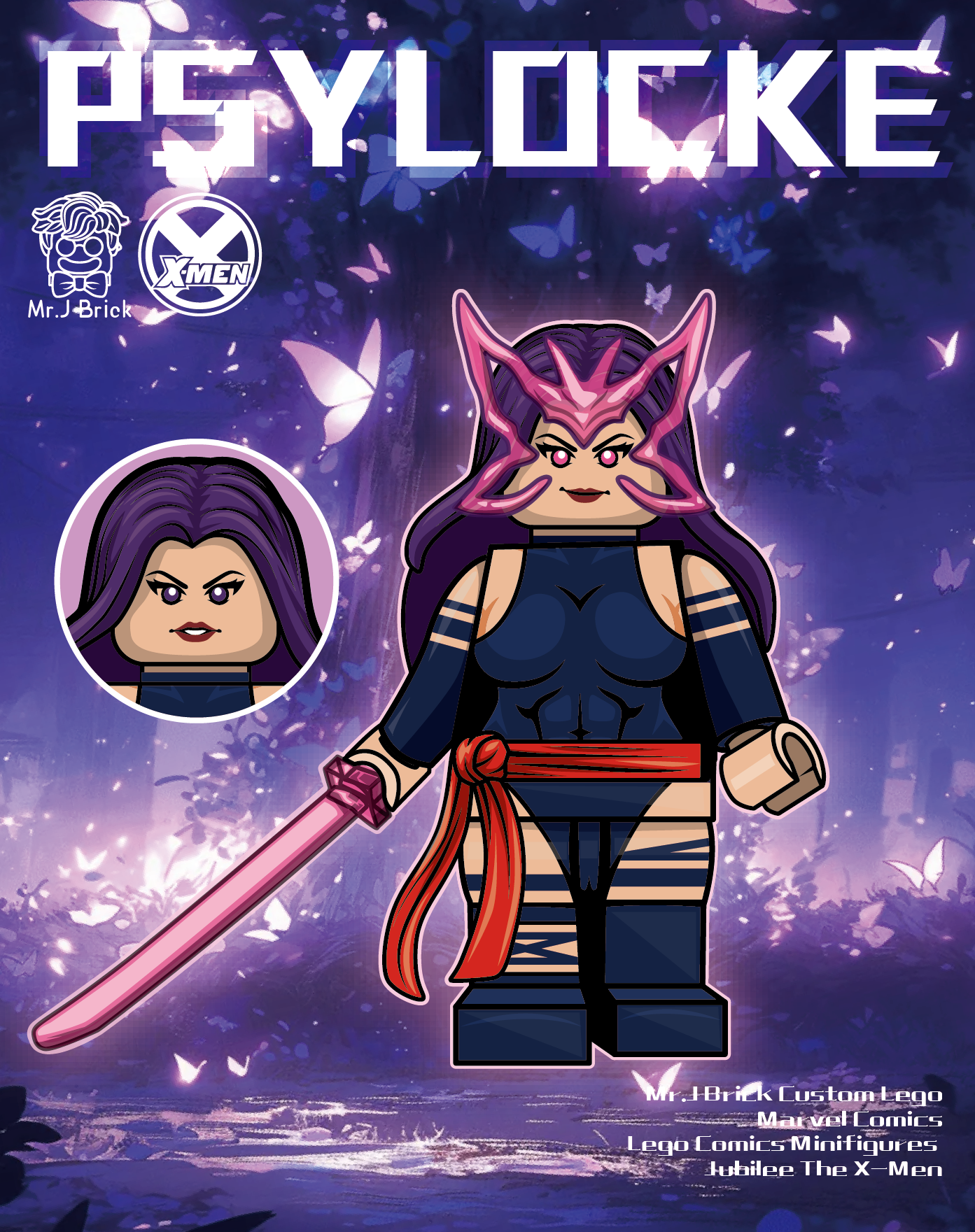 【Mr J Brick】靈蝶