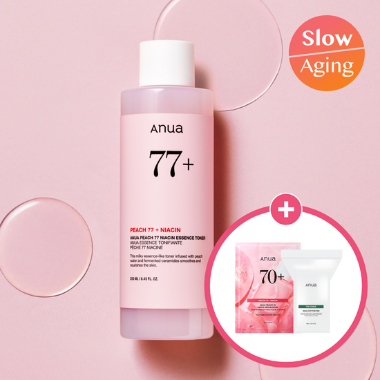 Anua Peach 77 Niacin Essence Toner 250ml [Olive Young Planning Set]