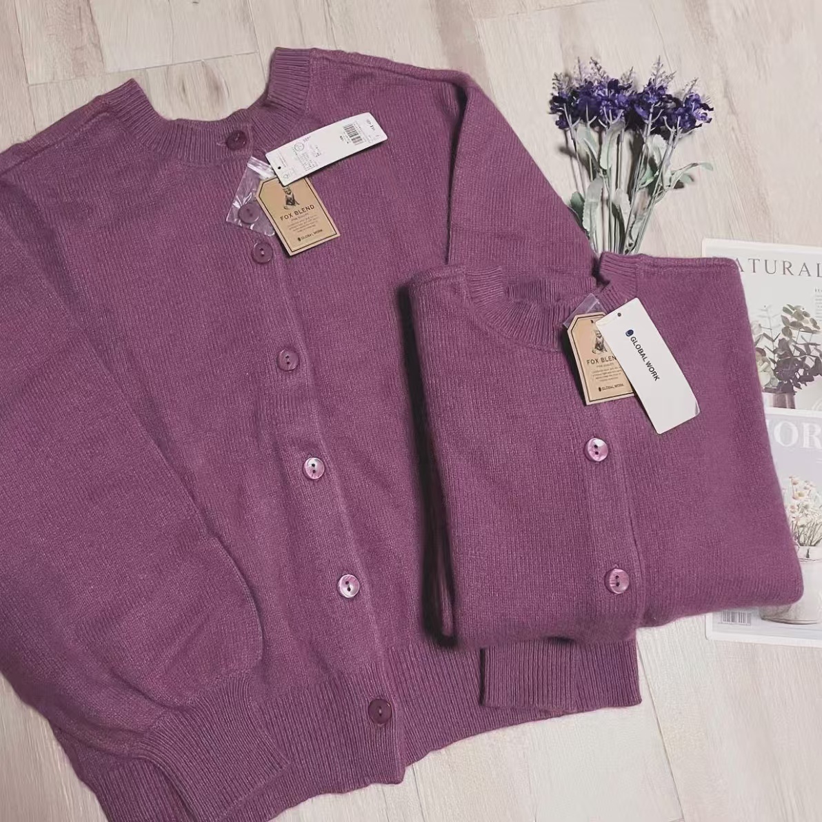 GLOBAL WORK 2WAY PULLOVER