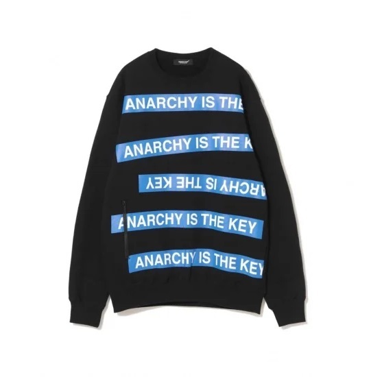 RE-STOCK: UNDERCOVER ANRHCHY IS THE KEY CREW SWEATER (UC2D4802-6) - PRE ORDER ITEM (預訂中)