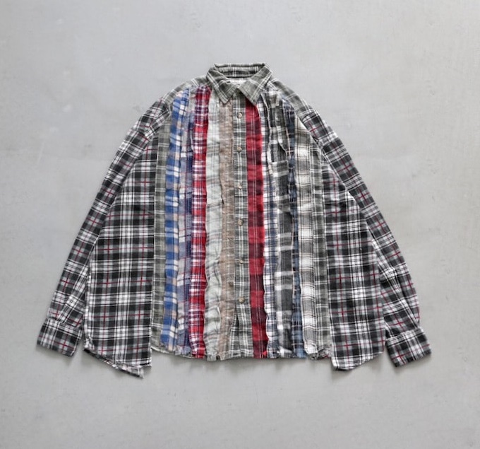 NEEDLES FLANNEL RIBBON WIDE SHIRT L/S (STYLE M) - PRE ORDER ITEM (預訂中)
