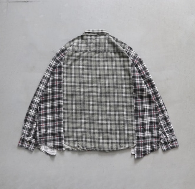 NEEDLES FLANNEL RIBBON WIDE SHIRT L/S (STYLE M) - PRE ORDER ITEM (預訂中)