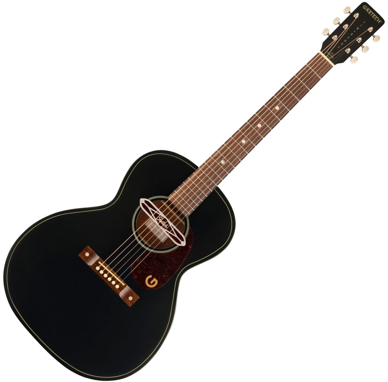 GRETSCH JD CONCERT DELTO TSPG BLKT 內建拾音器 木吉他