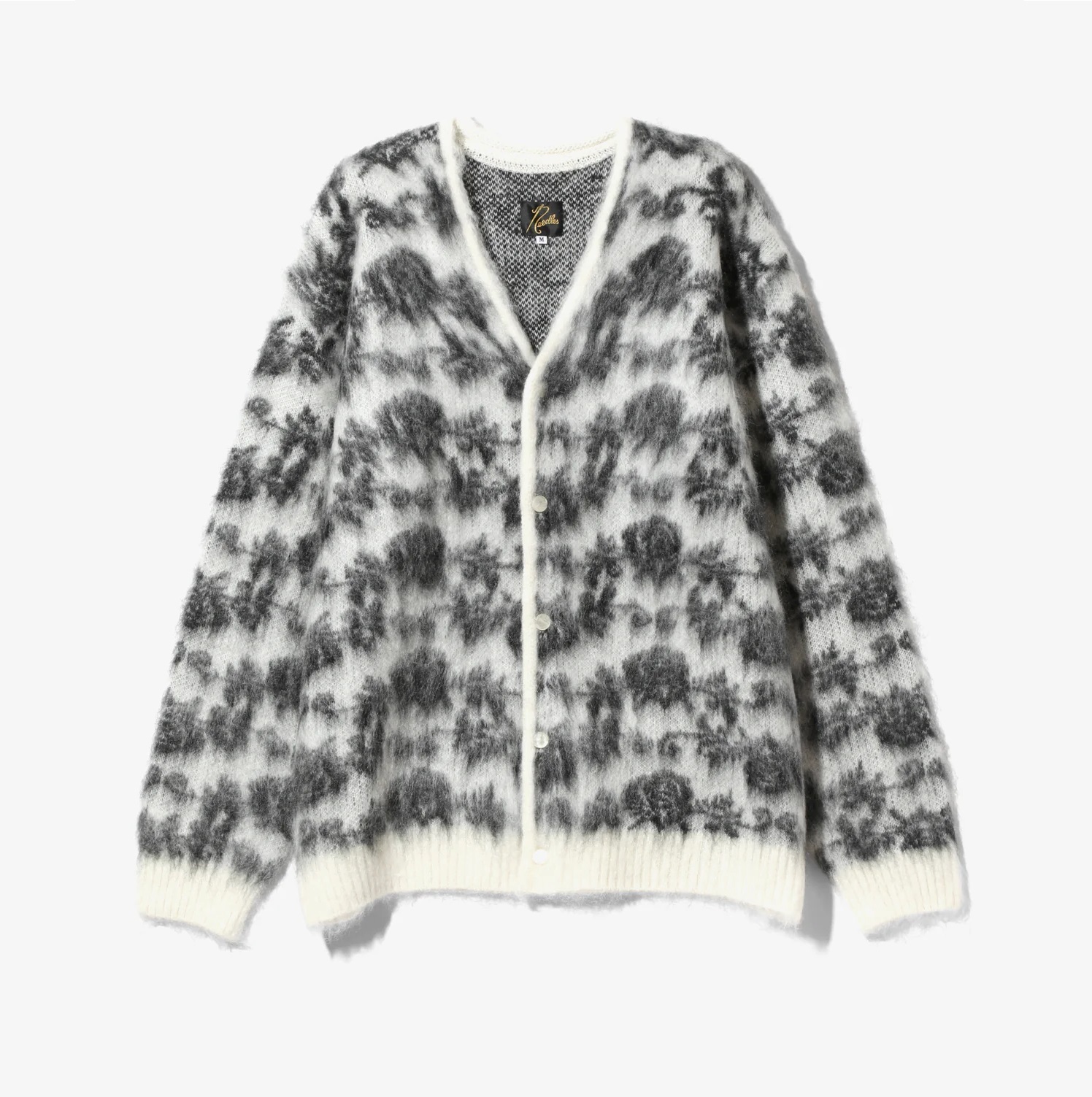 NEEDLES 2024 A/W MOHAIR CARDIGAN ROSE - PRE ORDER ITEM (預訂中)