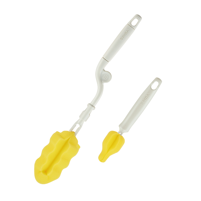 Simba 小獅王辛巴 超柔無垢海綿快拆旋轉奶瓶刷