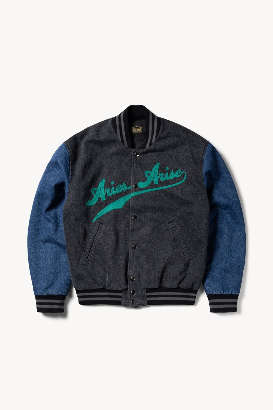 Aries | Varsity Denim Jacket