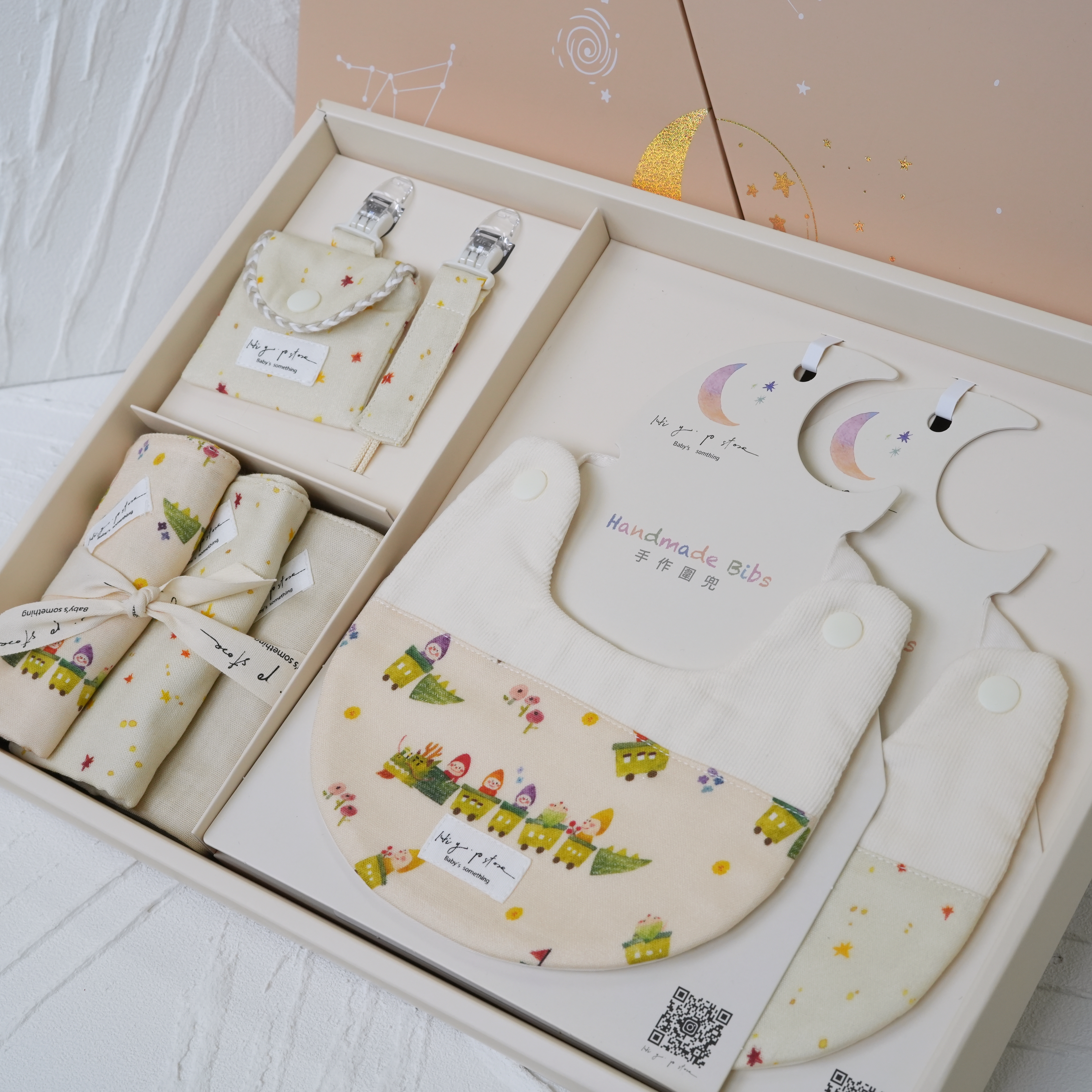 Hi Y.P store-彌月禮盒必備組-獨家設計-好運龍寶寶