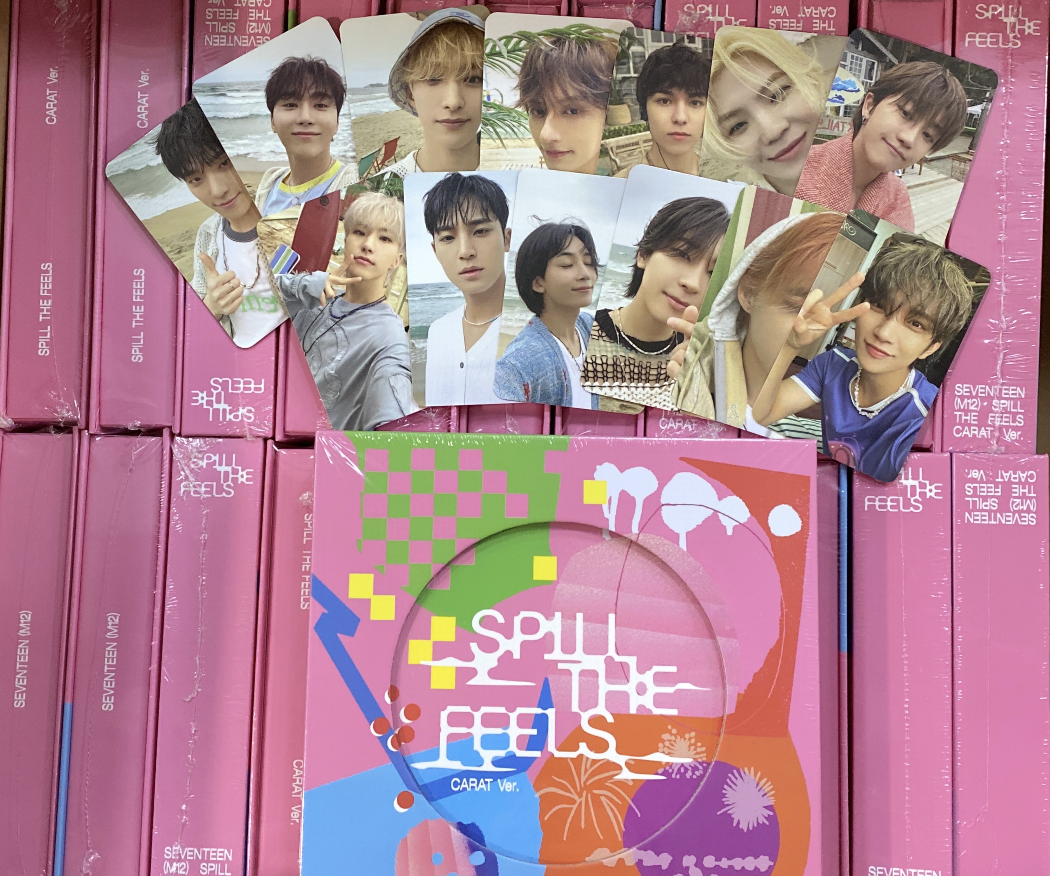 SVT 12th Mini Album 'SPILL THE FEELS (Carat ver )