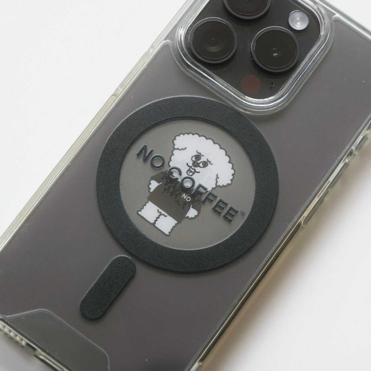 NO-KUN透明圓形貼紙