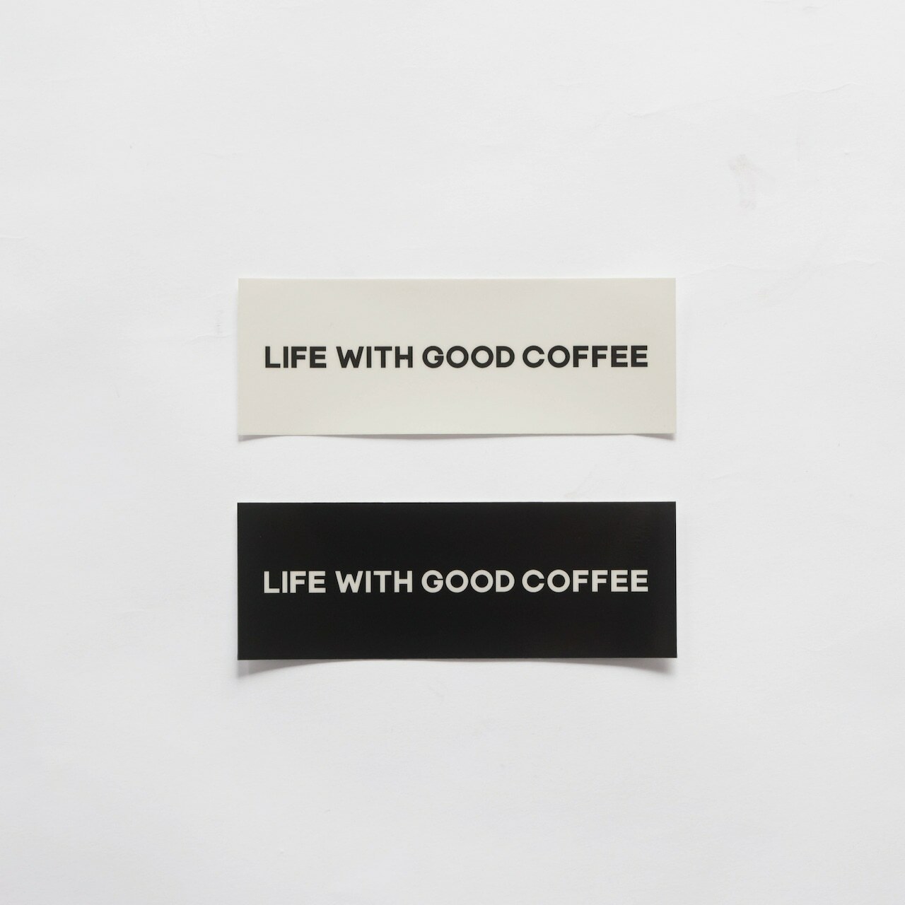 LIFE WITH GOOD COFFEE 貼紙 (兩色)