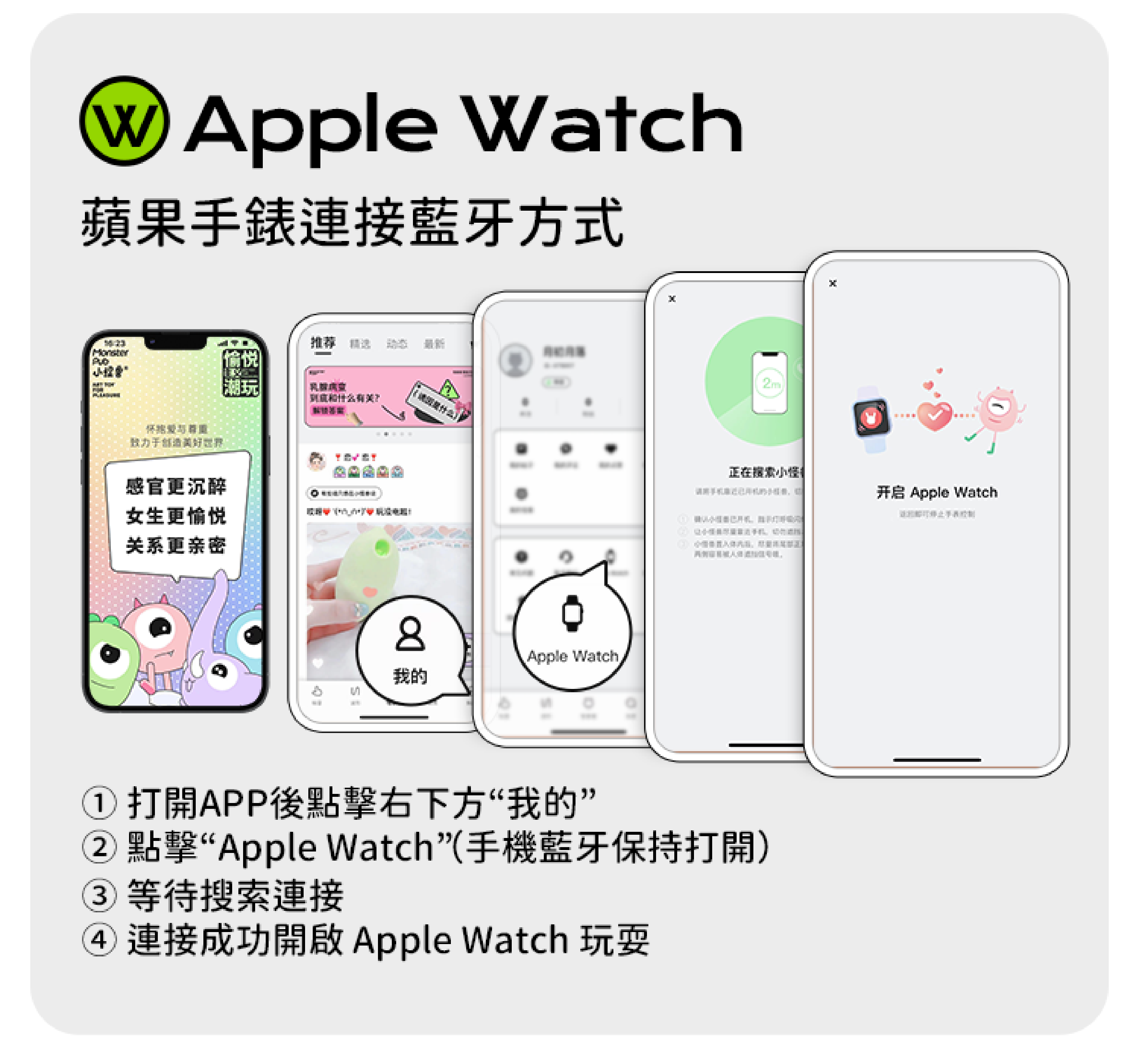 Sistalk 小怪獸 Monster Smart 小智蛋 | 智能遙控震動器 | 鯨魚博士(藍色)