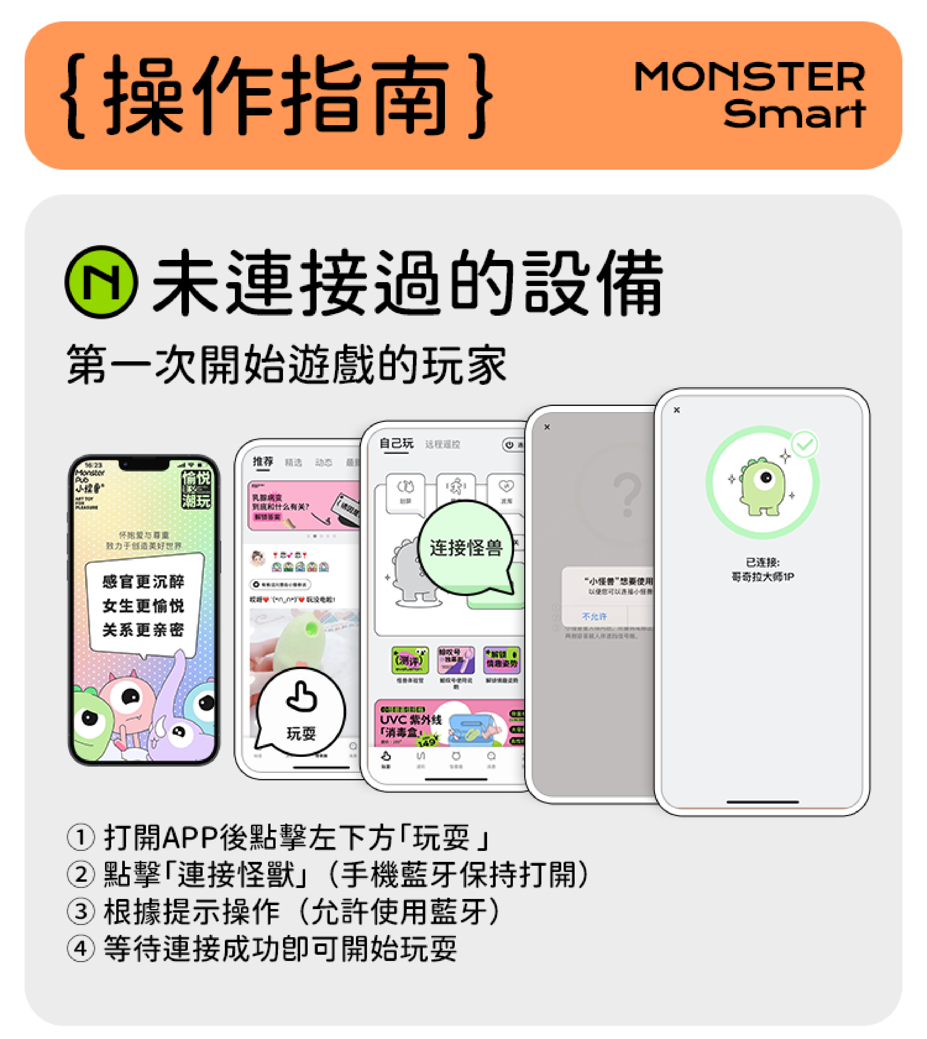 Sistalk 小怪獸 Monster Smart 小智蛋 | 智能遙控震動器 | 哥斯拉大師