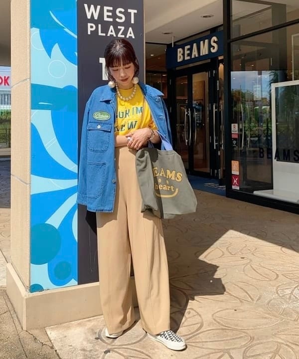 #預購 BEAMS HEART Smile CasleLogo 帆布包 手提袋