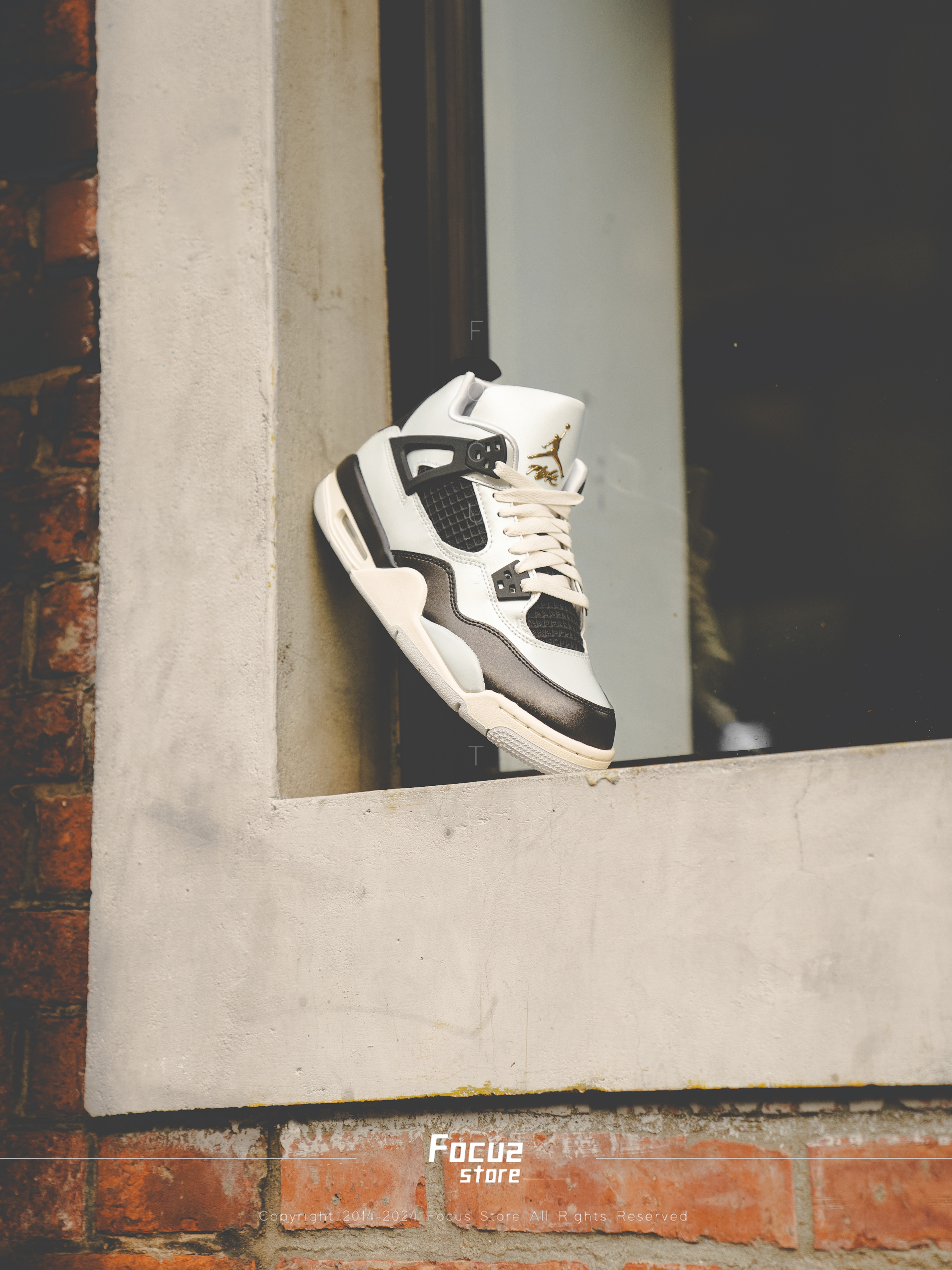 【Focus Store】現貨秒發 Air Jordan 4 Retro GS "Platinum Gold" 鉑金 大童 FZ8585-070