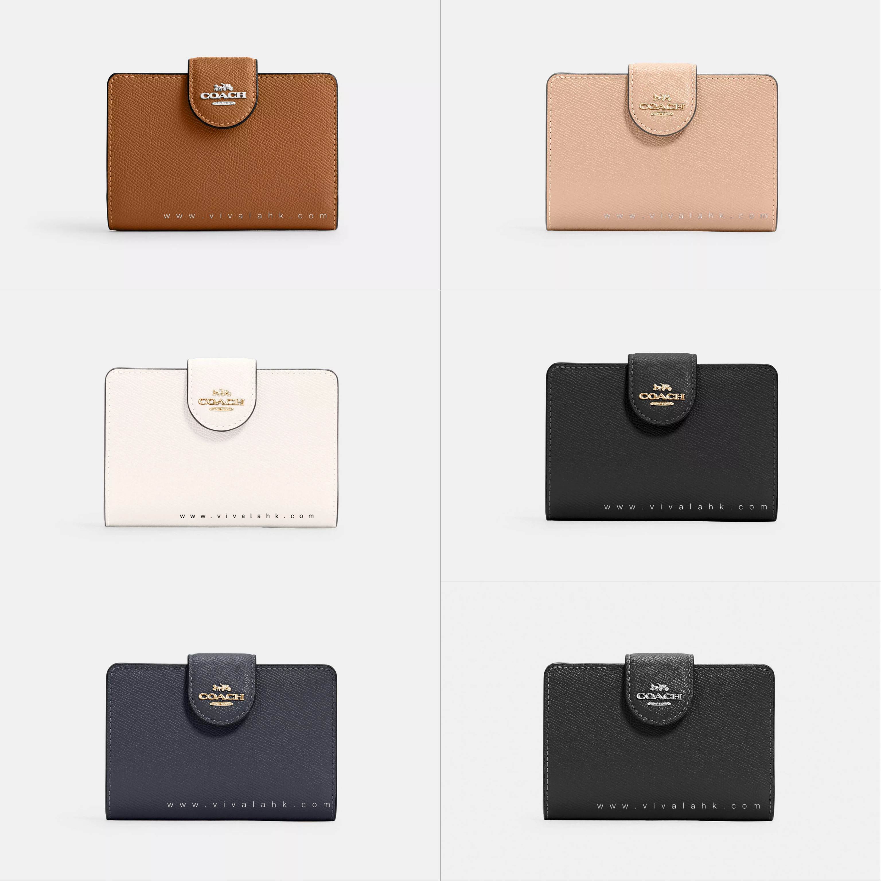 Coach - Medium Corner Zip Wallet (6390)