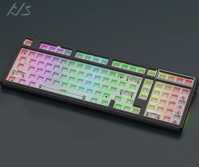 （2026新年限時優惠）CUSTOMIZED黑吉蛇 YG102 Mechanical Keyboard 三模RGB背光 套件(平行進口)